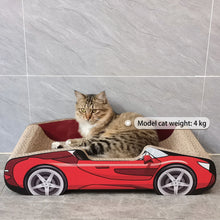 Load image into Gallery viewer, Cute Cat Beds Kitten Bed Soft and Cozy Small Dog Beds with Pillow Washable Pet Mat for Puppy and Kitty Funny Supercar Cat Toys
