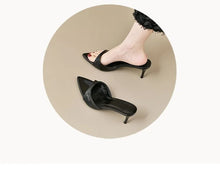 Load image into Gallery viewer, Women's High Heels Summer Slippers Women Sandals Fashion Classic Pointy Open Toe Stiletto Heels Sexy 2026 High-heeled Slippers
