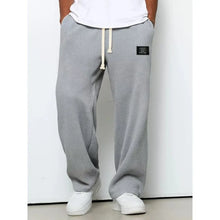 Load image into Gallery viewer, 2024 New Running Mens Sweatpants Straight Fit Joggers for Sports and Streetwear Loose Oversized Drawstring Long Pants Men Pants
