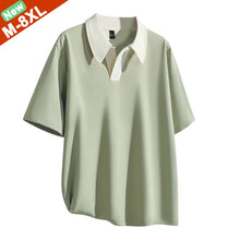 Load image into Gallery viewer, Oversized Contrast Summer Polo Shirt
