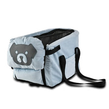 Load image into Gallery viewer, Dog Car Seat Cover Foldable Hammock Pet Harness Cat Bag Basket Stable and Foldable Travel Pet Dog and Cat Safety Car Seat
