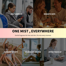 Load image into Gallery viewer, Vanilla &amp; Rose Fragrance Mist Perfume Long Lasting Refreshing Portable Body Spray Gentle Natural Aroma for Women Daily Dating Tr
