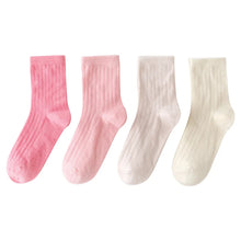 Load image into Gallery viewer, Preppy Stripe Kids Sock Set
