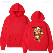 Load image into Gallery viewer, Vintage Cartoon Drop Shoulder Hoodie
