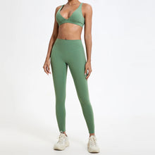 Load image into Gallery viewer, Hearuisavy Summer Super Soft Fabrics High Waist Leggings Gym Yoga Pants Running Workout Tights Push Up Sports Leggings Women
