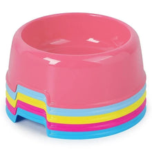 Load image into Gallery viewer, Pet Bowls Dog Cat Plastic Food Feeding Water Dish Bowl Feeder Pet Supplies  товары для собак  accesorios para perros
