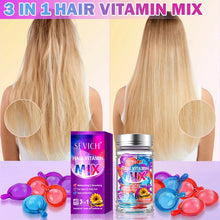 Load image into Gallery viewer, 40pcs Mix Hair Vitamin Capsules Repairing Maltreated Frizzy Hair Silky Moisturizing Hair Oil Smoothing Nourishing Hair Care
