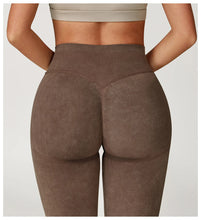 Load image into Gallery viewer, Solid Color Women Yoga Pants High Waist Stretch Gym Leggings Fitness Running Trousers
