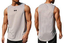 Load image into Gallery viewer, Summer Tank Top Mens Gym Fitness Training Clothing Quick Dry Silm Fit Bodybuilding Sleeveless Shirts Men Fashion Basketball Vest
