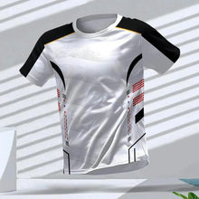 Load image into Gallery viewer, Men's T-shirts Sport Running T-shirt Men Quick-drying Breathable Short Sleeve Round Neck Gym Top Outdoor Workout Men Clothing
