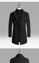 Load image into Gallery viewer, Slim Wool Blend Long Coat
