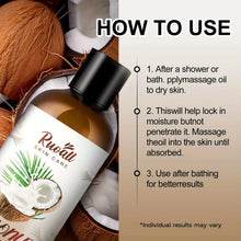 Load image into Gallery viewer, Coconut Oil Body Massage Essential Oil, Rich in Coconut Oil Extract Essence, Can Be Used for Body Massage, Long-Lasting Fragranc
