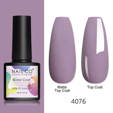 Load image into Gallery viewer, NAILCO 8ml Pink Red Colors Gel Nail Polish Nail Art Varnishes Gel Lacquer Coat LED Nails Manicure Design UV Gel Varnish Soak Off
