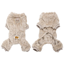 Load image into Gallery viewer, Pet Dog Clothes Cozy Soft Fleece Puppy Cat Jumpsuit For Small Medium Dogs Cats Winter Warm Clothes With Elasicity Yorkshire Pug
