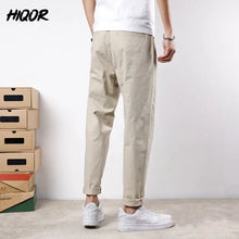 Load image into Gallery viewer, Korean Casual Elastic Cargo Pants
