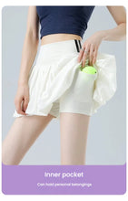 Load image into Gallery viewer, Women‘s Tennis Skirt Summer  High Waist Flared Golf Skirt with Built-in Shorts 2 in 1 Athletic Quick Dry Shorts Skirt Pickleball
