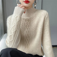Load image into Gallery viewer, Half High Neck Knit Pullover
