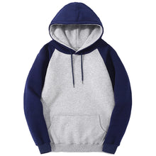Load image into Gallery viewer, Color-Block Oversized Fleece Hoodie
