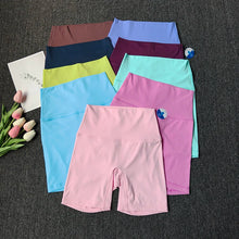 Load image into Gallery viewer, High Waist Naked Feeling Yoga Shorts for Women Fitness Running Shorts Cycling Sports Leggings Summer Workout Gym Running Shorts
