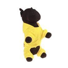 Load image into Gallery viewer, Overalls Style Puppy Rain Coat
