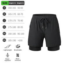 Load image into Gallery viewer, WOSAWE MTB Shorts Summer Men Cycling Shorts 2 in 1 Mountain Bike Padded Shorts Double Layer Downhill Bike Quick Dry Short Pants
