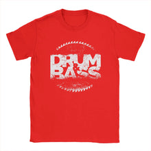 Load image into Gallery viewer, Drum And Bass T-Shirts for Men  Funny Pure Cotton Tee Shirt Round Neck Short Sleeve T Shirt Plus Size Tops
