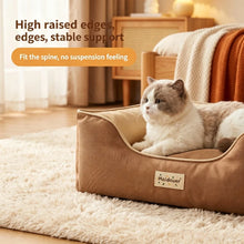 Load image into Gallery viewer, Soft and Cozy Dog And Cat Bed Four Season Pet Bed Suitable For Pet Nest For Small Medium Cats Small Dogs Pet Supplies

