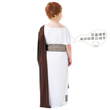 Load image into Gallery viewer, Roman Toga Kids Costume Set
