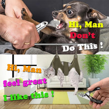 Load image into Gallery viewer, Pet Grooming Hammock Cat Dog Nail Clipper Fixer Teddy Hook Type Feeding Anti-scratch Artifact Restraint Bag Pet Accessories
