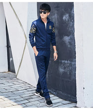 Load image into Gallery viewer, Plus Size 5XL 6XL Men's Tracksuit Autumn Clothes Sportswear Two Piece Set Men Jacket Sweatpants Male Sweatsuit Sports Suits Sets
