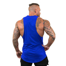 Load image into Gallery viewer, Summer Bodybuilding Tank Tops Workout Stringer Sleeveless Shirts Fitness Mens Gym Clothing Cotton Breathable Sport Muscle Vests
