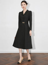 Load image into Gallery viewer, Luxury Office Lady Midi Dress
