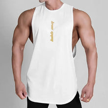 Load image into Gallery viewer, Men's Gym Clothing Summer Casual Tank Top Bodybuilding Sleeveless Shirt Sports Quick Dry Fitness Vest Workout Running Undershirt
