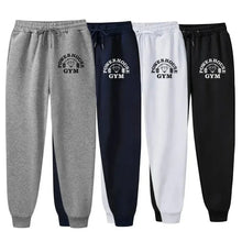 Load image into Gallery viewer, Men'S Casual Joggers with Elastic Drawstring Waist &amp; Cuffed Ankles - 100% Polyester Knit, Loose Fit Print Athletic Pants for Gym
