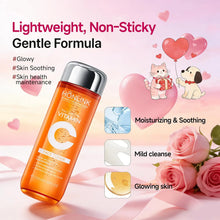 Load image into Gallery viewer, Vitamin C Skincare Travel Skincare Toner+ Serum+Face Cream Moisturizing Brightening Hydrating Facial Serum Face Care Set

