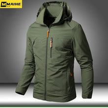 Load image into Gallery viewer, Military Hooded Combat Jacket
