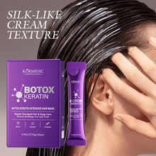 Load image into Gallery viewer, Keratin Hair Mask Magical 5 Second Repair Damage Frizzy Soft Smooth Shiny Hair Deep Moisturize Hair Treat Repair Hair Care Mask

