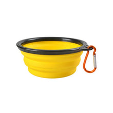 Load image into Gallery viewer, Portable Pet Food Bowl  Durable TPR Bowl  Cat and Dog Food Pet Silicone Collapsible Bowl Portable Travel Outdoor Water Food Bowl
