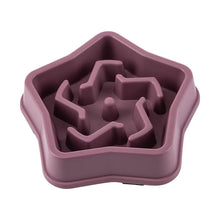 Load image into Gallery viewer, Pet Cat Dog Slow Food Bowl Fat Help Healthy Round Anti-choking Thickened And Non-slip Multiple Colors Shapes
