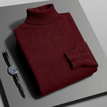 Load image into Gallery viewer, Slim Turtleneck Knit Pullover
