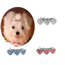 Load image into Gallery viewer, Pet Lovely Hairpins Dog Accessories Pet Dog Bows Hair Clips for Puppy Dogs Cat Yorkie Teddy Hair Grooming Pet Hair Accessories
