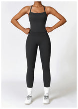 Load image into Gallery viewer, Fitness Leggings High Rise Hip Lift Brushed Soft Material For Ladies Outdoor Elastic Slim Fit Outer Wear Sports Tight Pants
