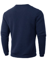 Load image into Gallery viewer, Modern Jacquard Crewneck Knit Pullover
