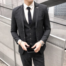 Load image into Gallery viewer, Refined Slim Wedding Suit Set
