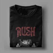 Load image into Gallery viewer, Men T Shirt Rush Band T Shirts Trendy Cool  Summer Tees Awesome Pure Cotton Clothing Birthday Gift,
