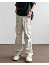 Load image into Gallery viewer, Pants Men's Trendy American Paratrooper Overalls Men's Summer Casual Handsome Outdoor Loose Straight
