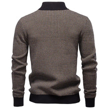 Load image into Gallery viewer, Striped Mock Neck Knit Sweater
