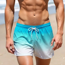 Load image into Gallery viewer, Swim Trunks Swim Shorts for Men Quick Dry Board Shorts Bathing Suit Breathable Drawstring With Pockets for Surfing Beach Summer
