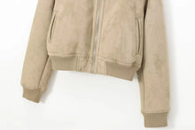 Load image into Gallery viewer, Reversible Fleece Streetwear Winter Jacket
