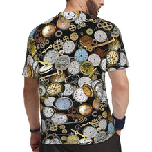 Load image into Gallery viewer, Gym T Shirt For Men Steampunk Design T-Shirts Fashion Wonderful Clockwork Vintage Summer Tees O Neck Streetwear Design Tops
